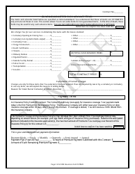 Insurance Funded Prepaid Funeral Benefits Contract - Sample - Texas, Page 2