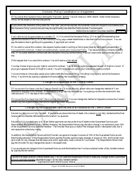 Insurance Funded Prepaid Funeral Benefits Contract - Sample - Texas, Page 5