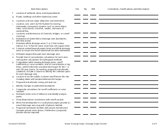 Drainage Study Checklist - City of Fort Worth, Texas, Page 6