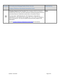 Ar Combination of Mortgage Broker, Mortgage Banker and/or Mortgage Servicer Licenses Amendment Checklist (Company) - Arkansas, Page 8