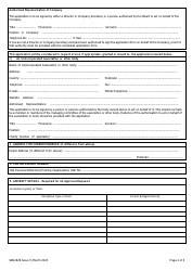 Form SRG1828 Application for All Weather Operations (Awops) Approval - United Kingdom, Page 2