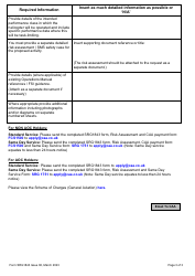 Form SRG1843 Permission/Exemption Request for Aoc Operators/Ncc/Spo - United Kingdom, Page 3