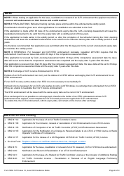 Form SRG1415 Application for the Issue, Revalidation, Renewal of Assessor, Ojti and Stdi Atco Licence Endorsements and Exchange of Ojti for an Stdi Endorsement (UK Regulation (Eu) 2015/340) - United Kingdom, Page 6