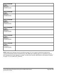 BHSF-CWC Form 1 Custom Wheelchair Evaluation Form - Louisiana, Page 12