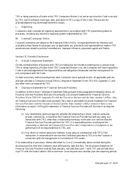 Code of Ethics for Contractors - Texas, Page 11