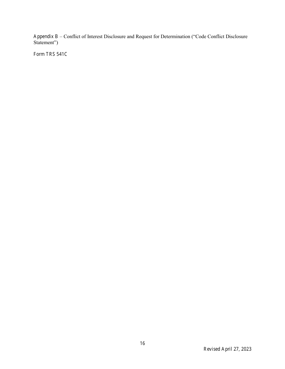 Code of Ethics for Contractors - Texas, Page 16