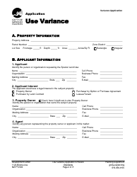 Use Variance Application - City of Grand Rapids, Michigan, Page 2
