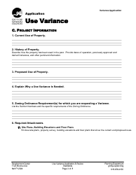Use Variance Application - City of Grand Rapids, Michigan, Page 3