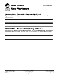 Use Variance Application - City of Grand Rapids, Michigan, Page 6
