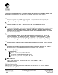 Optional Plan Review Application - City of Grand Rapids, Michigan, Page 9