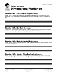 Dimensional Variance Application - City of Grand Rapids, Michigan, Page 6