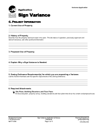 Sign Variance Application - City of Grand Rapids, Michigan, Page 3