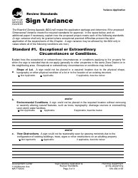 Sign Variance Application - City of Grand Rapids, Michigan, Page 5