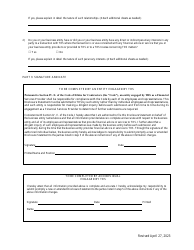 Disclosure Statement for Financial Services Providers - Texas, Page 2