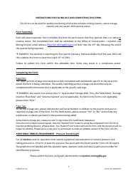 Form UIC-50 Salt Cavern Weekly Monitoring Log &amp; Summary Report - Louisiana, Page 3