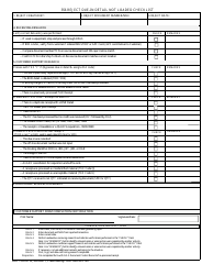 Document preview: DAF Form 14 356 Reject Due-In Detail Not Loaded Checklist