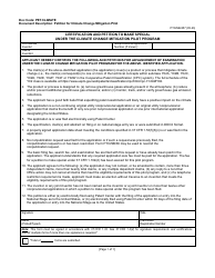 Document preview: Form PTO/SB/457 Certification and Petition to Make Special Under the Climate Change Mitigation Pilot Program