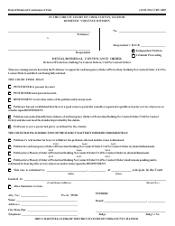 Document preview: Form CCDV0007 Denial/Dismissal Continuance Order - Cook County, Illinois
