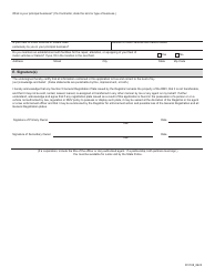 Form FIV108 Application for Owner/Contractor Registration - Massachusetts, Page 3