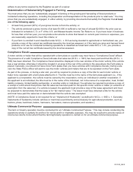 Form FIV105 Application for Farm Registration - Massachusetts, Page 3