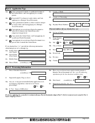 USCIS Form I-131 Application for Travel Document, Page 2
