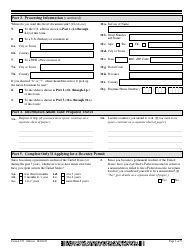 USCIS Form I-131 Application for Travel Document, Page 3