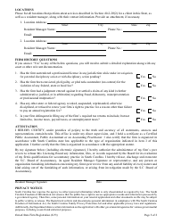 Form 5101 Initial Out-of-State Firm Registration - South Carolina, Page 2