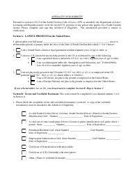 Form 5001 Reinstatement Application - South Carolina, Page 5
