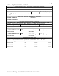 Form DBPR AU-4151 Application for Initial Licensure as Auctioneer Apprentice or Change of Sponsor - Florida, Page 5