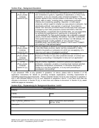 Form DBPR AU-4151 Application for Initial Licensure as Auctioneer Apprentice or Change of Sponsor - Florida, Page 6