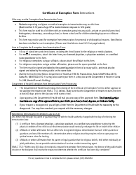 Document preview: Certificate of Exemption From School/Daycare Immunization Requirements - New Mexico