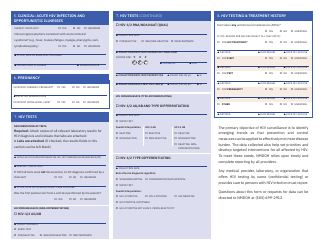 Confidential Provider HIV/AIDS Adult Case Report - New Mexico, Page 2