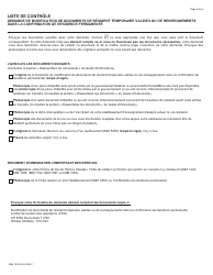 Forme IMM1436 Demande De Modification De La Fiche Relative Au Droit D&#039;etablissement, De La Confirmation De Residence Permanente Ou De Documents De Resident Temporaire Valides - Canada (French), Page 4