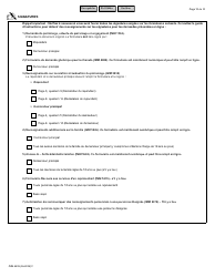 Forme IMM5533 Liste De Verification DES Documents Epoux (Incluant Les Enfants a Charge) - Canada (French), Page 10