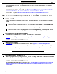 Forme IMM5533 Liste De Verification DES Documents Epoux (Incluant Les Enfants a Charge) - Canada (French), Page 2