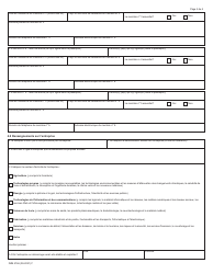 Forme IMM5766 Categorie DES Titulaires De Visa Pour Demarrage D&#039;entreprise - Lettre D&#039;engagement - Canada (French), Page 2