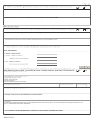 Forme IMM5766 Categorie DES Titulaires De Visa Pour Demarrage D&#039;entreprise - Lettre D&#039;engagement - Canada (French), Page 3