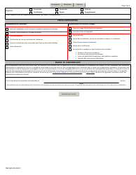 Forme IMM5686 Demande D&#039;opinion Pour Une Dispense De Permis De Travail Ou D&#039;eimt - Canada (French), Page 2