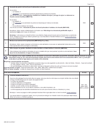 Forme IMM5981 Liste De Controle DES Documents - Gardiens/Gardiennes D&#039;enfants En Milieu Familial Et Aides Familiaux a Domicile - Canada (French), Page 3