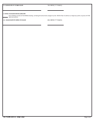 Form DD2910-6 Quarterly Case Management Group (Qcmg) Meeting Notes for the Sexual Assault Prevention and Response (Sapr) Program, Page 3