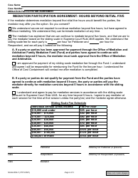 Form NHJB-2052-F Mediation Participation Agreement - New Hampshire, Page 2