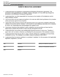 Form NHJB-2052-F Mediation Participation Agreement - New Hampshire, Page 3