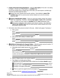 Form DR-482 Request to Register Child Custody Order of Another State or Country - Alaska, Page 2