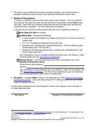 Form DR-482 Request to Register Child Custody Order of Another State or Country - Alaska, Page 3