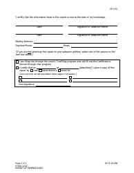 Form P-406 Report of Expenditures - Alaska, Page 2