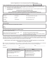 Form MCFT-1A (State Form 53994) Intrastate Motor Carrier Fuel Tax Annual Permit Application - Indiana, Page 2