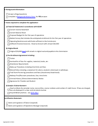 Qe Provider Application Checklist - Initial - Texas, Page 2