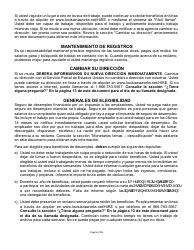 Beneficios De Desempleo Y Los Derechos Y Responsabilidades - Louisiana (Spanish), Page 5