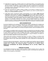 Beneficios De Desempleo Y Los Derechos Y Responsabilidades - Louisiana (Spanish), Page 6