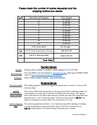 Death Certificate Request (Certified Copies) - City of Troy, Michigan, Page 2